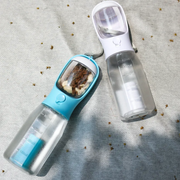 3-in-1 Portable Pet Water Bottle with Food Container