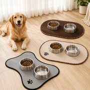 Non-Slip Washable Pet Food Mat