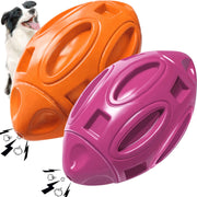 2-Pack Squeaky Rubber Dog Chew Toys